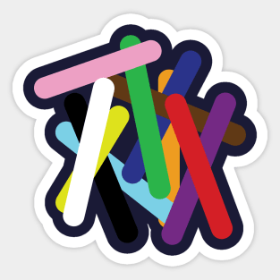 Rainbow Sprinkles Sticker